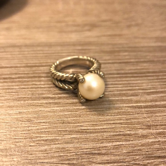 David Yurman Jewelry - David Yurman pearl ring